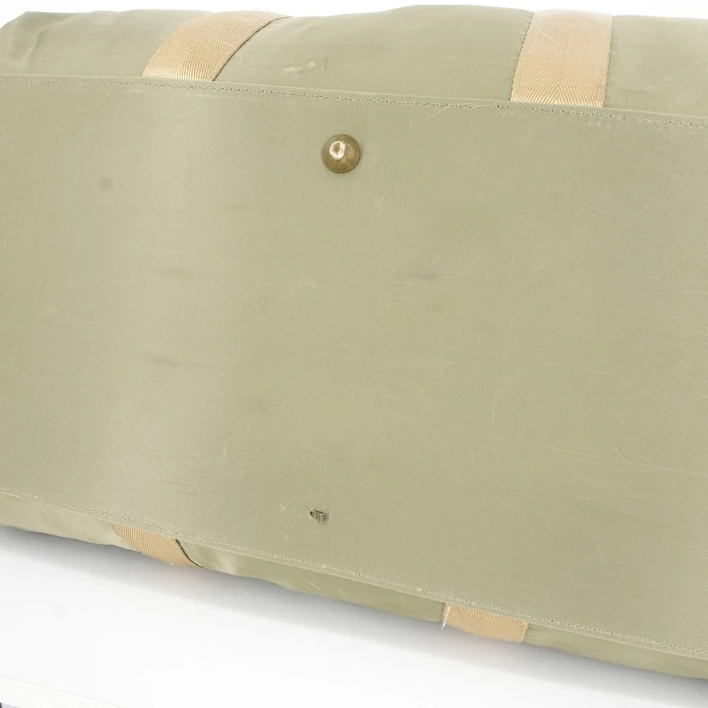 Red Canoe Land Rover Duffle Bag Large Olive Green Heritage Travel Weekender